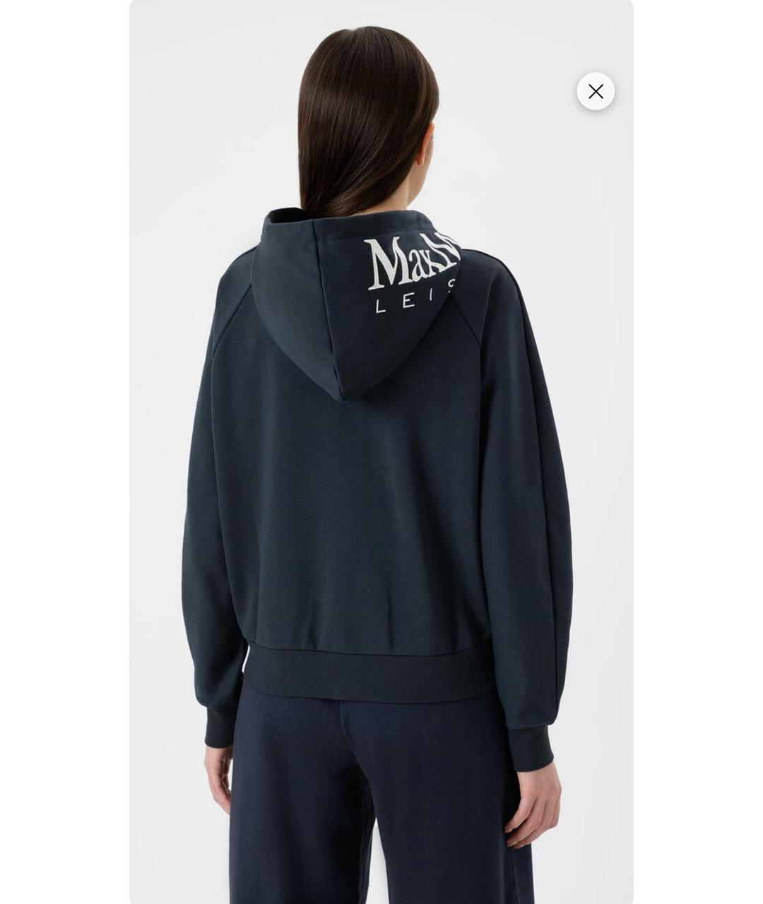 MAX MARA Темно-синий хлопковый спортивные костюмы, фото 3