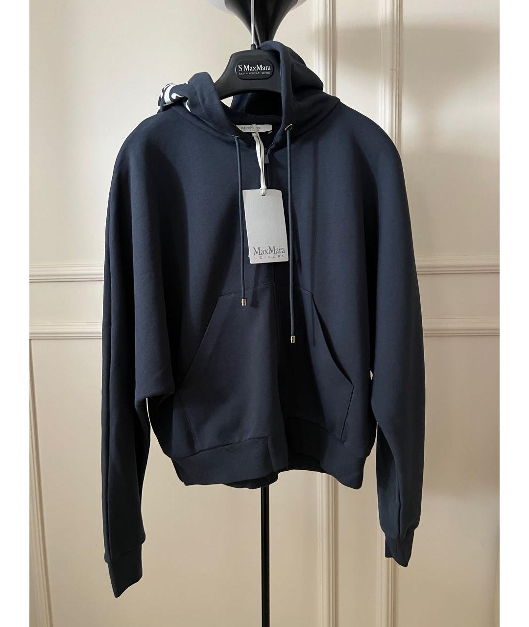 MAX MARA Темно-синий хлопковый спортивные костюмы, фото 6