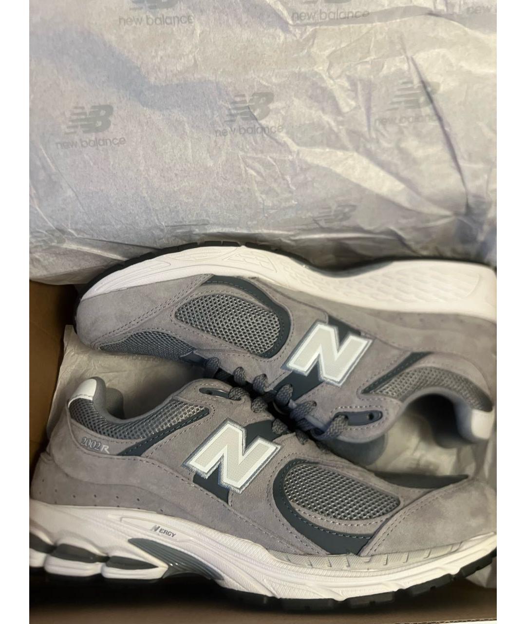 NEW BALANCE Серые низкие кроссовки / кеды, фото 3