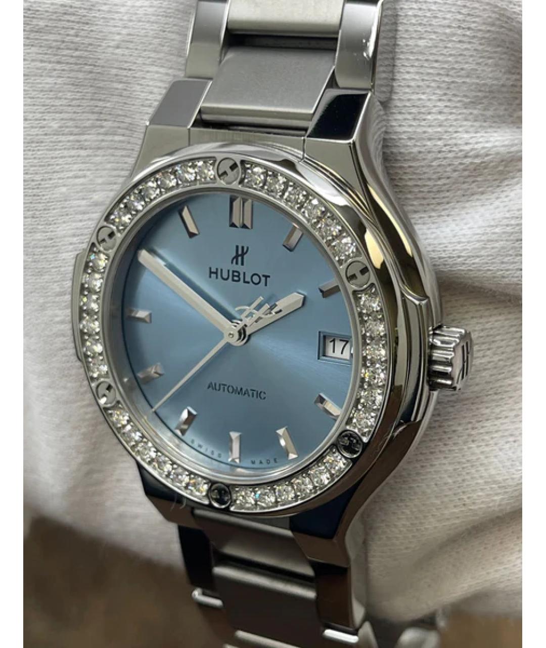 HUBLOT Голубые часы, фото 2