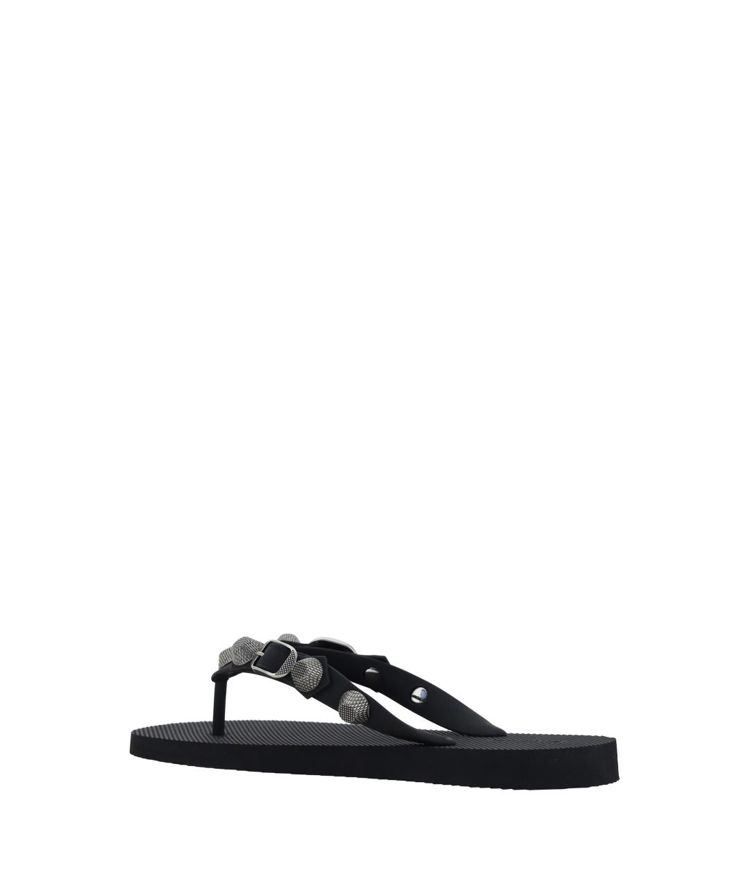 BALENCIAGA Черные сандалии, фото 3