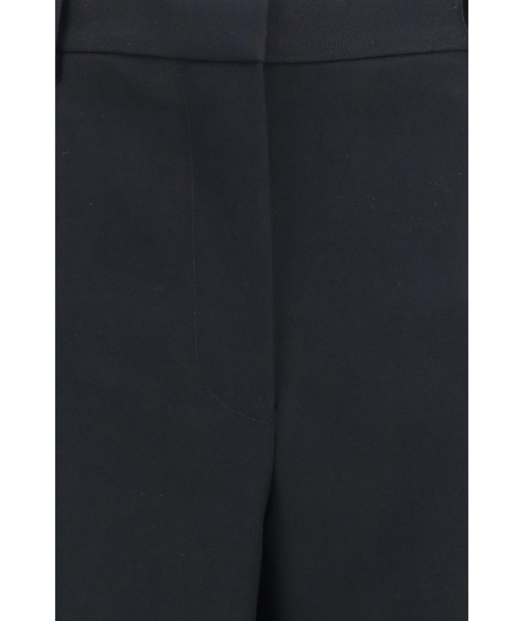 TOM FORD Черные шерстяные прямые брюки, фото 3