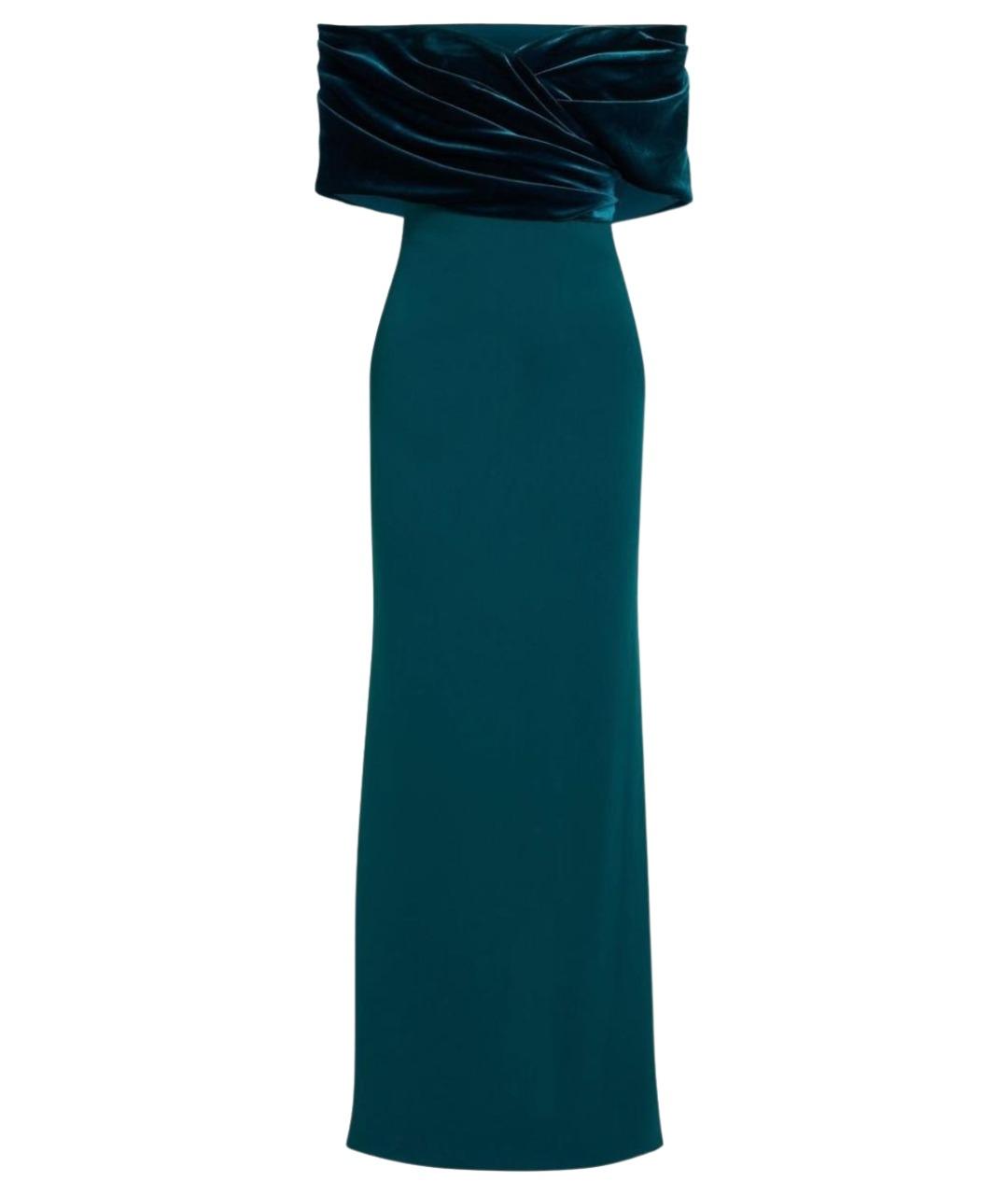 BADGLEY MISCHKA Зеленое полиэстеровое коктейльное платье, фото 1