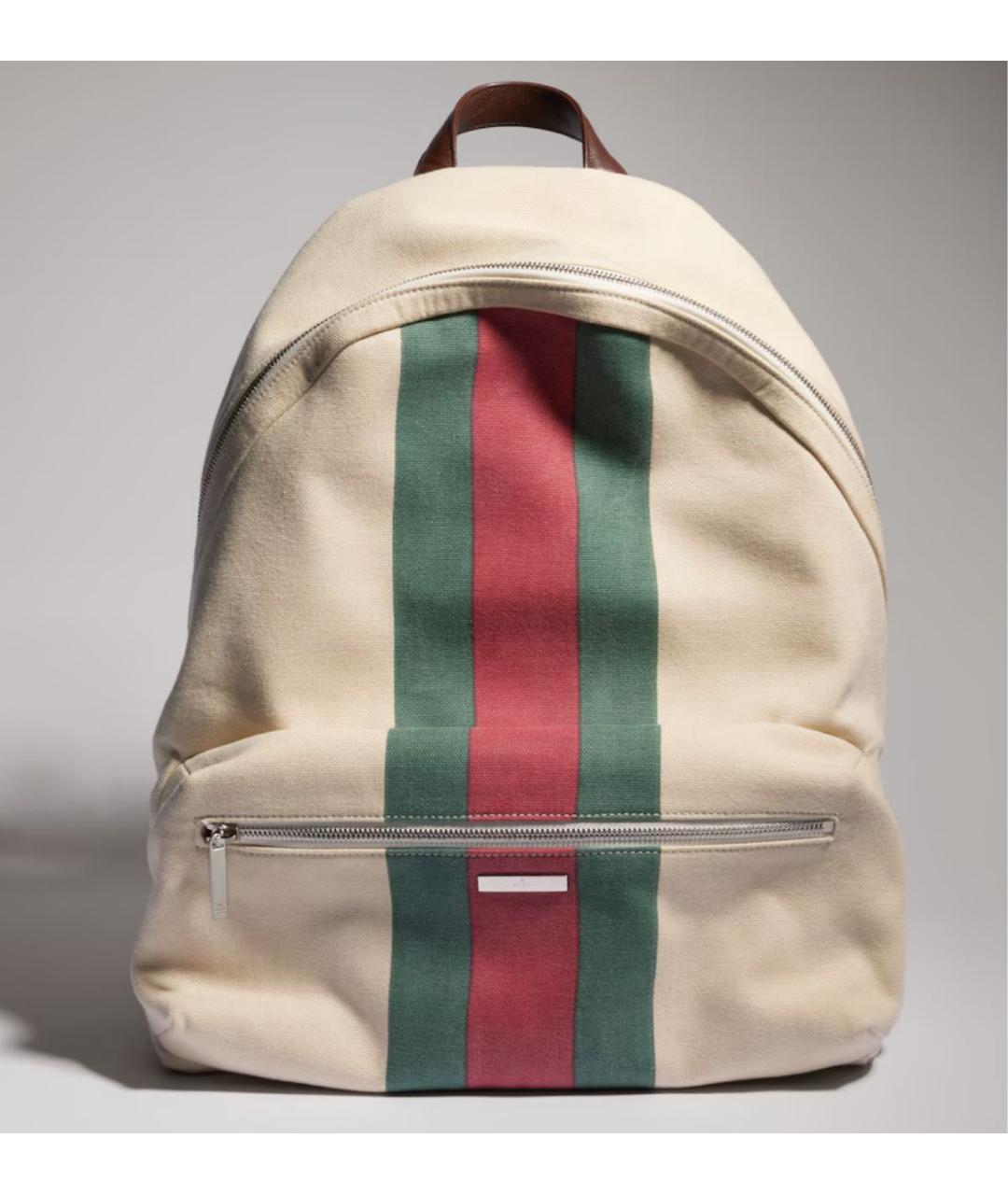 GUCCI Бежевый рюкзак, фото 4