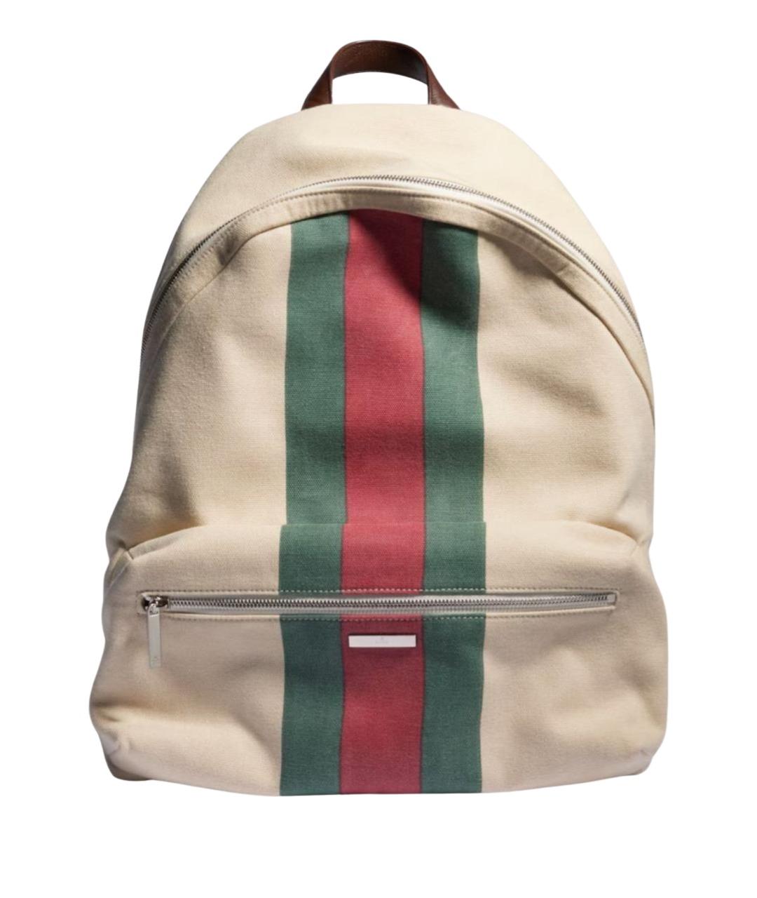 GUCCI Бежевый рюкзак, фото 1