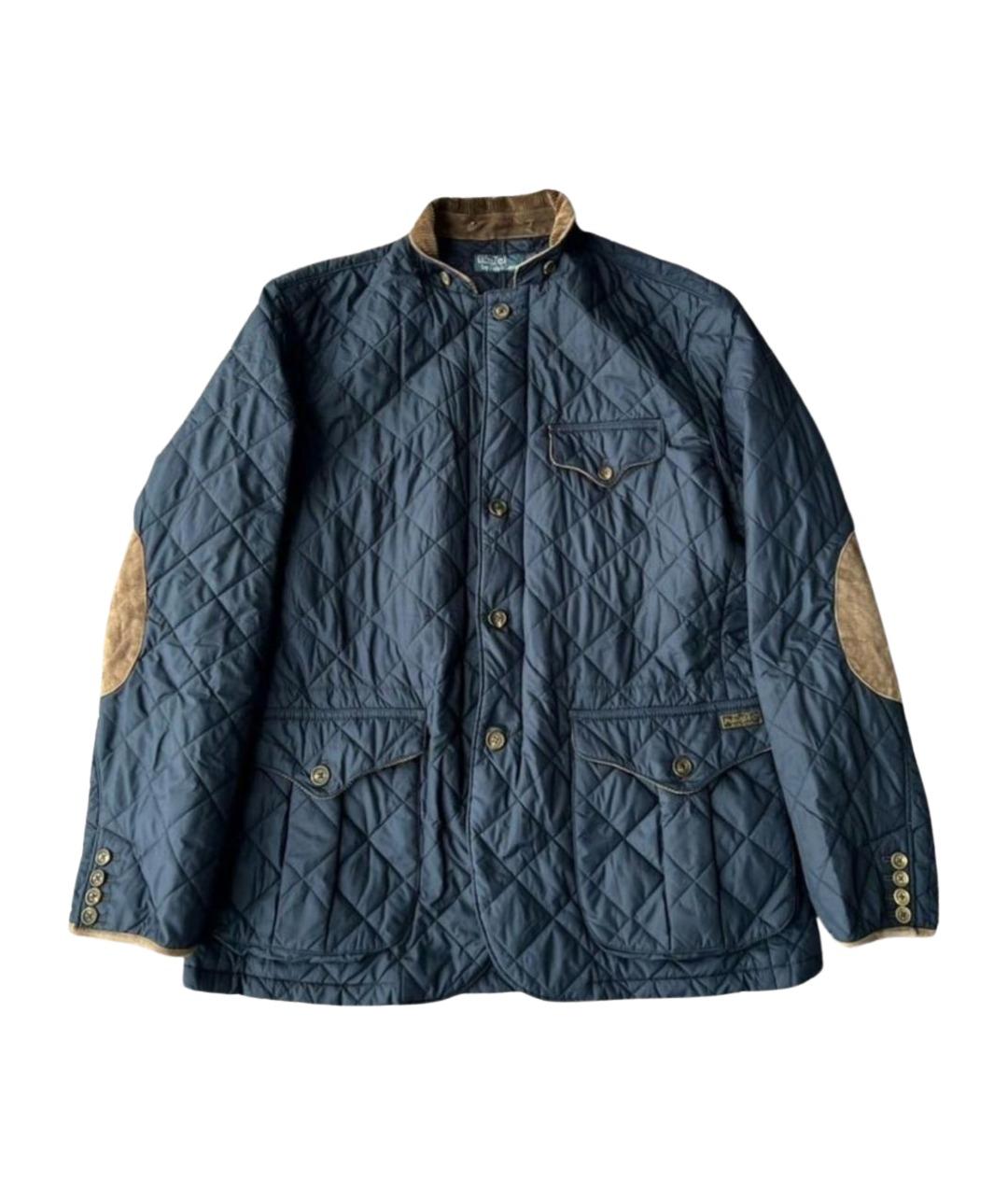 POLO RALPH LAUREN Темно-синяя полиамидовая куртка, фото 1