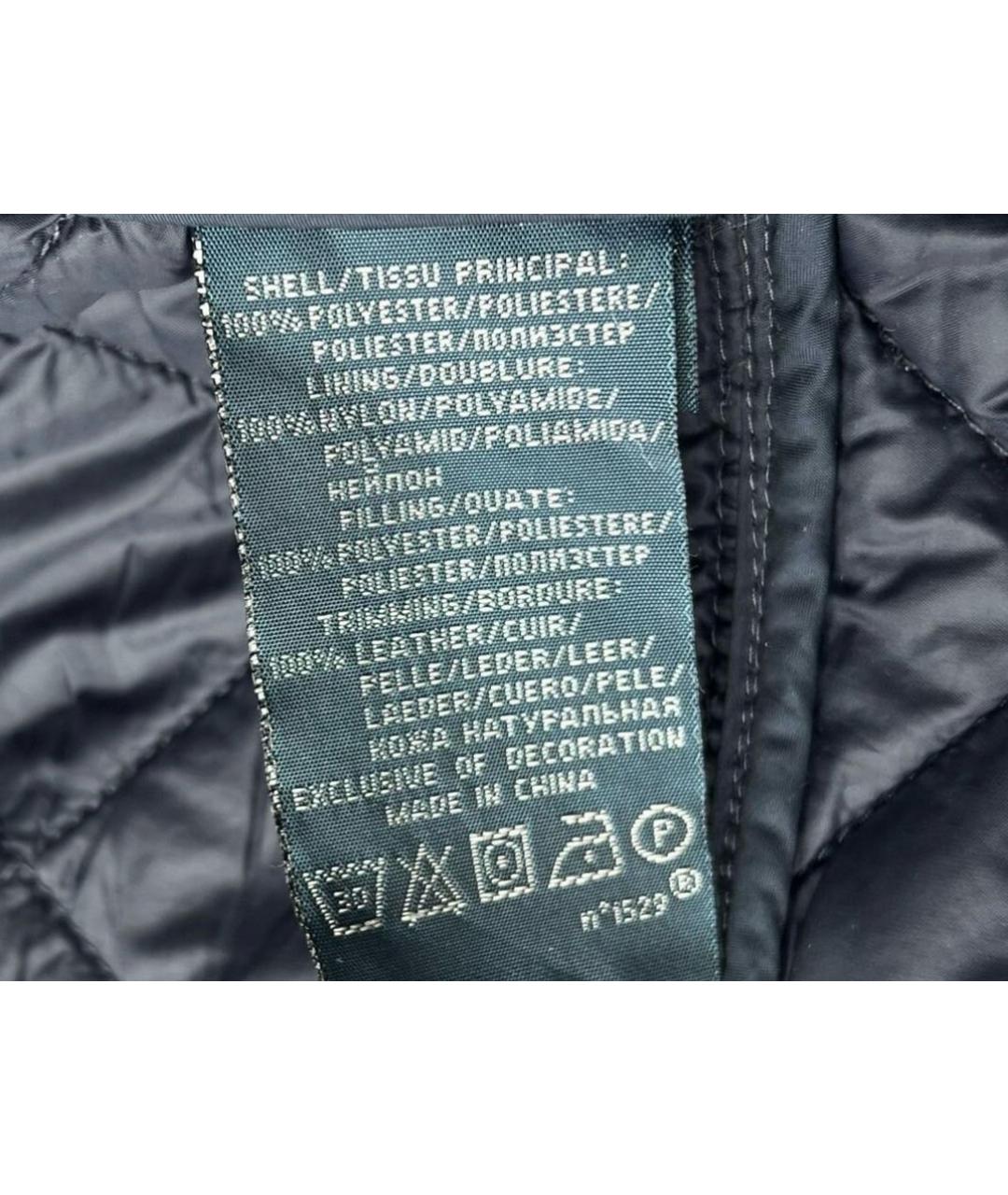 POLO RALPH LAUREN Темно-синяя полиамидовая куртка, фото 8