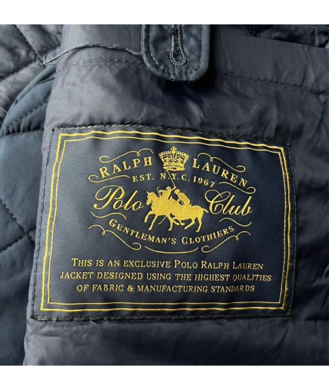 POLO RALPH LAUREN Темно-синяя полиамидовая куртка, фото 7