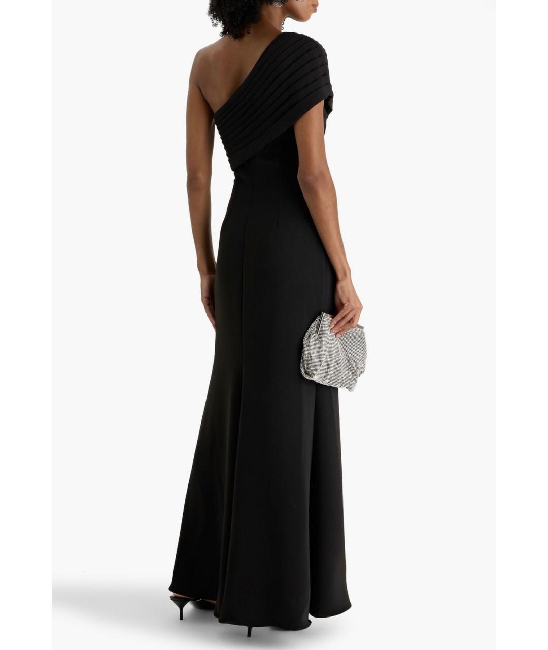 BADGLEY MISCHKA Черное полиэстеровое коктейльное платье, фото 3
