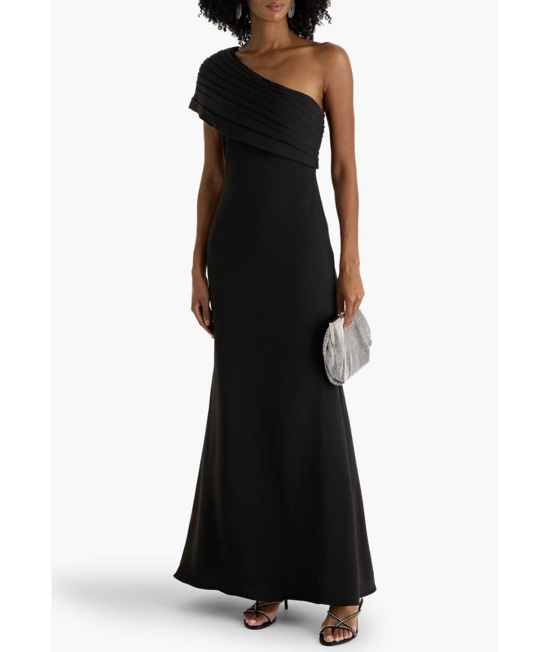 BADGLEY MISCHKA Черное полиэстеровое коктейльное платье, фото 2