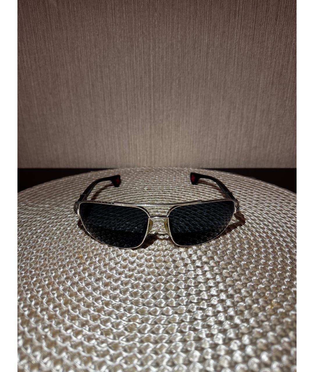 CHROME HEARTS Серебряные солнцезащитные очки, фото 5