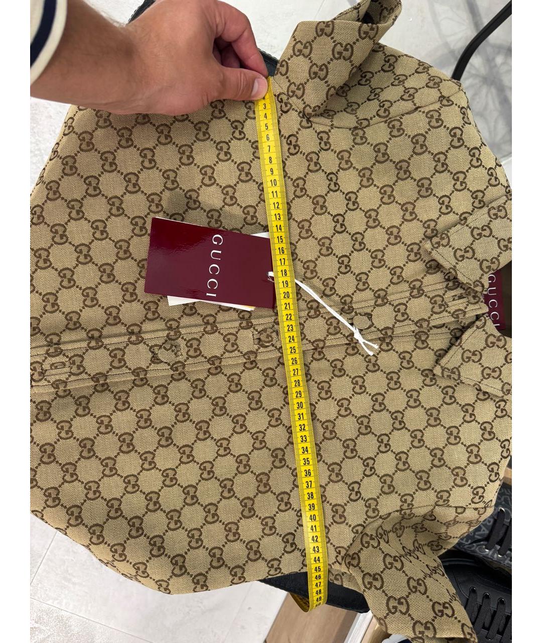 GUCCI Коричневый хлопковый комбинезон, фото 7