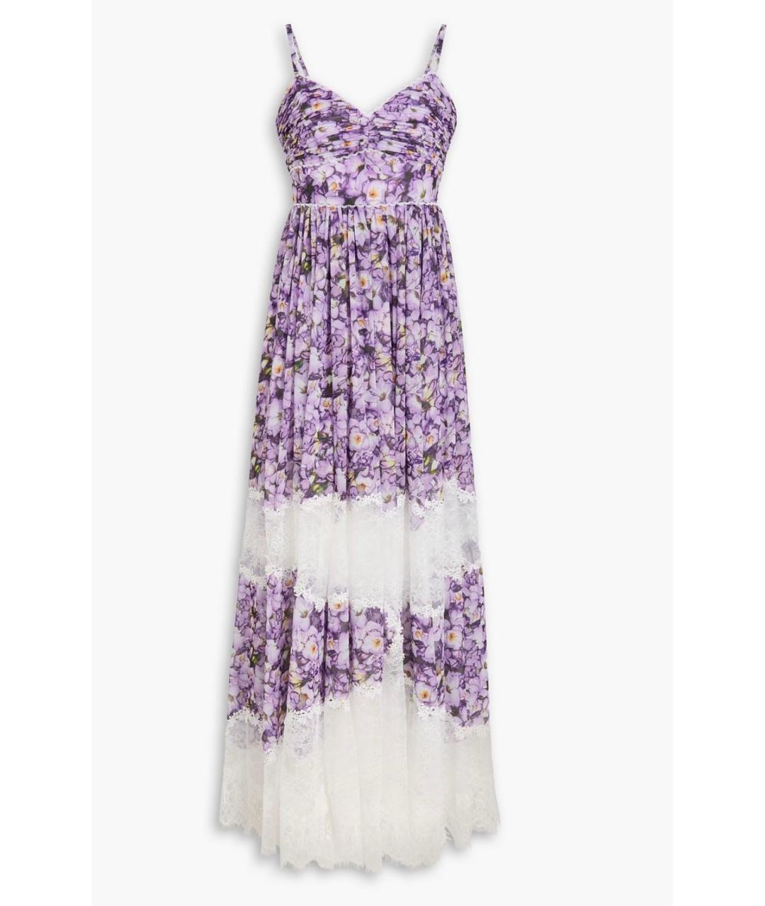 BADGLEY MISCHKA Фиолетовый полиэстеровый сарафан, фото 4