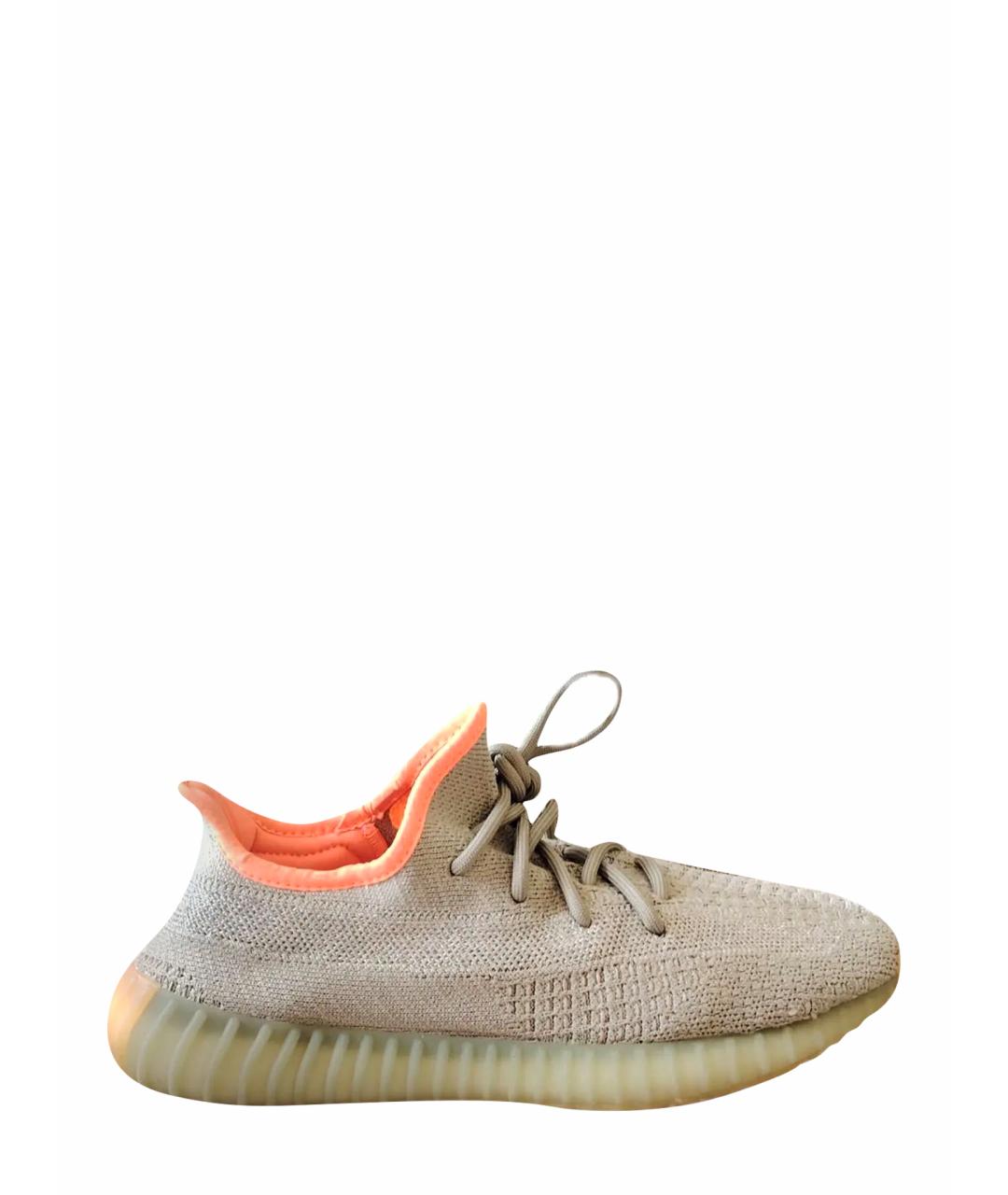 ADIDAS YEEZY Бежевые кроссовки, фото 1