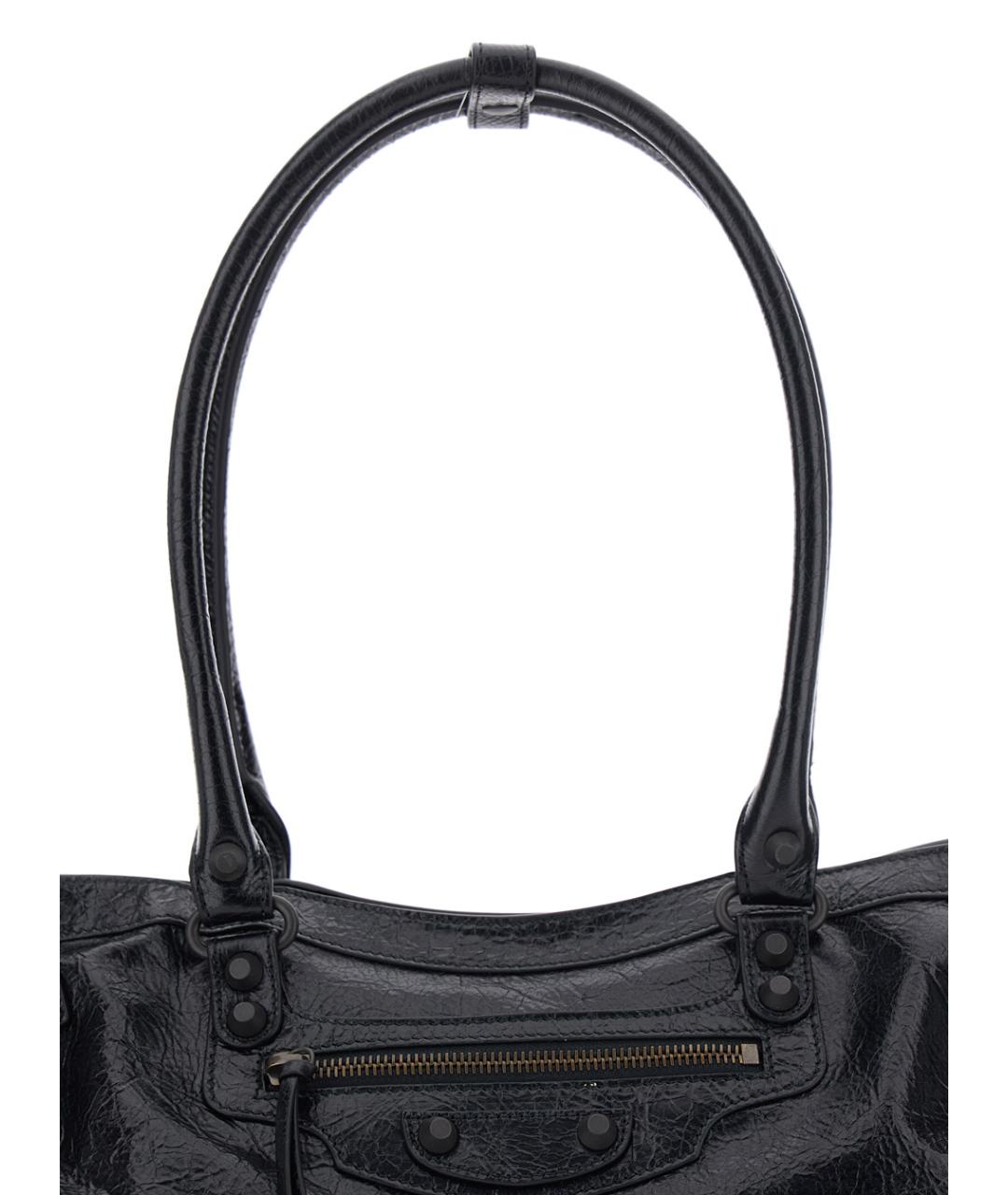 BALENCIAGA Черная сумка тоут, фото 3