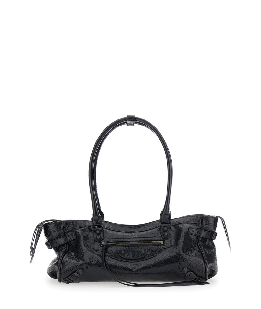 BALENCIAGA Черная сумка тоут, фото 1