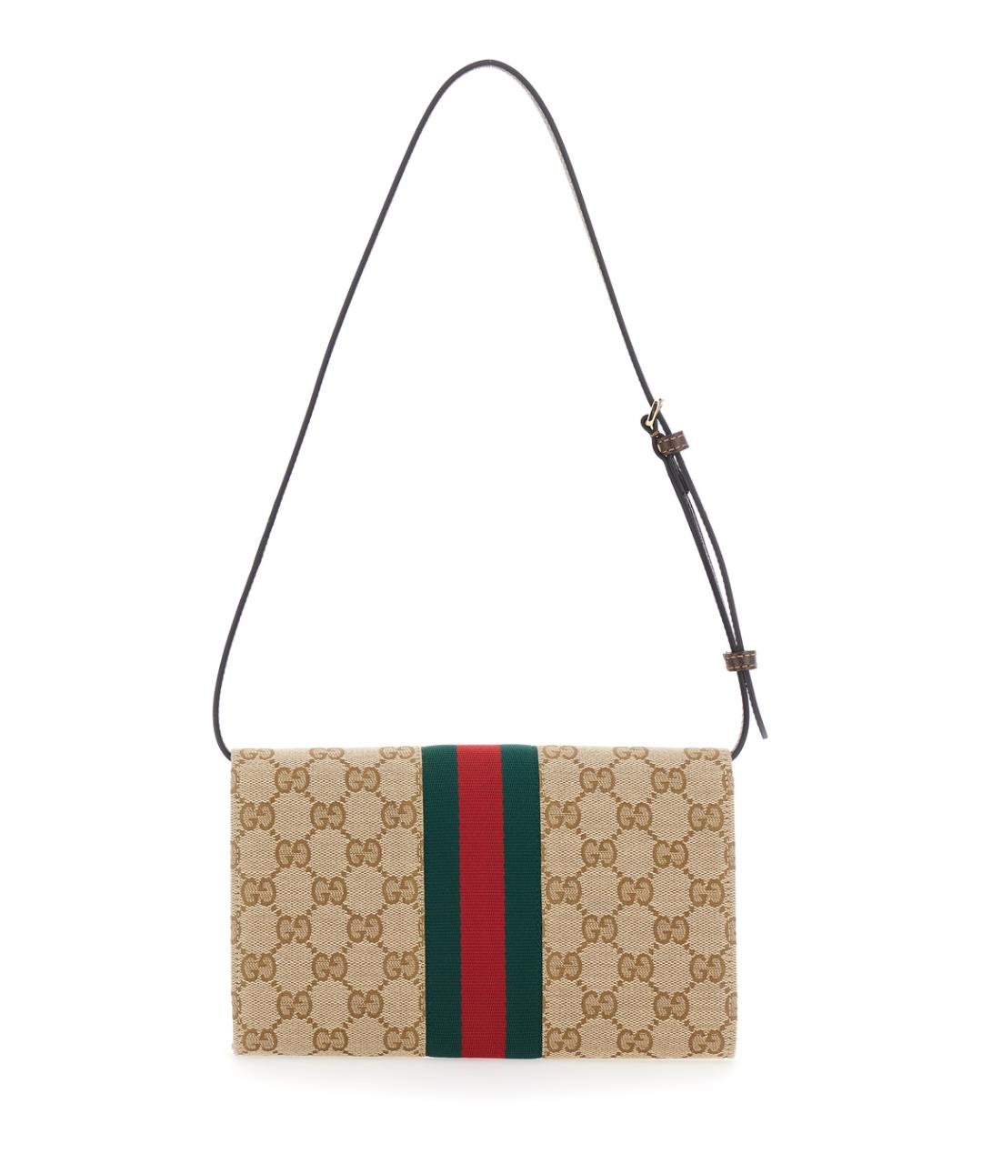 GUCCI Бежевая сумка через плечо, фото 2
