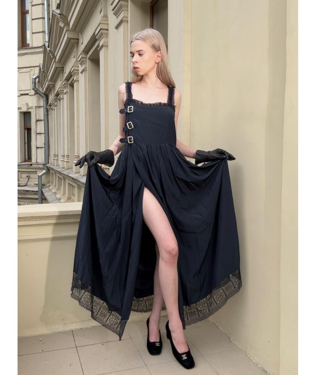 CHANEL Черное вечернее платье, фото 2