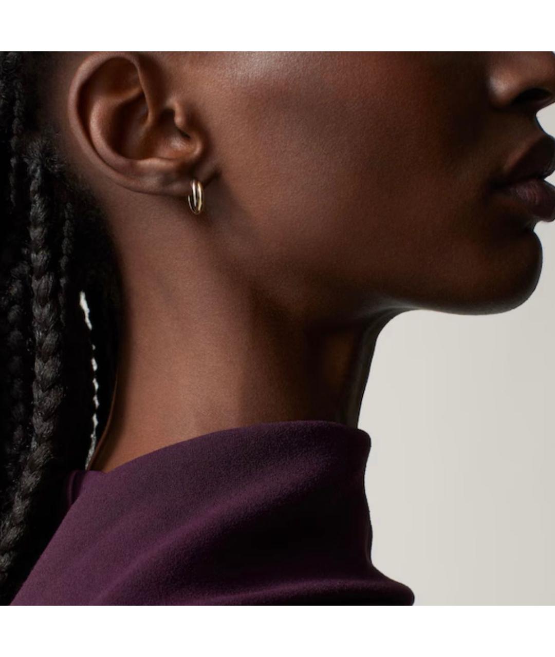 CARTIER Золотые серьги из желтого золота, фото 2