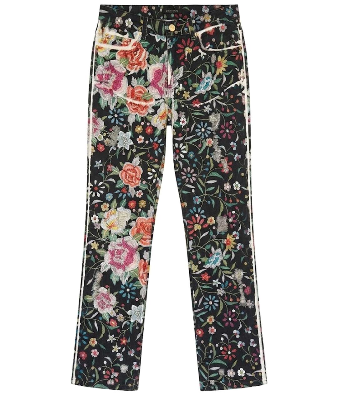 ROBERTO CAVALLI Мульти прямые брюки, фото 1