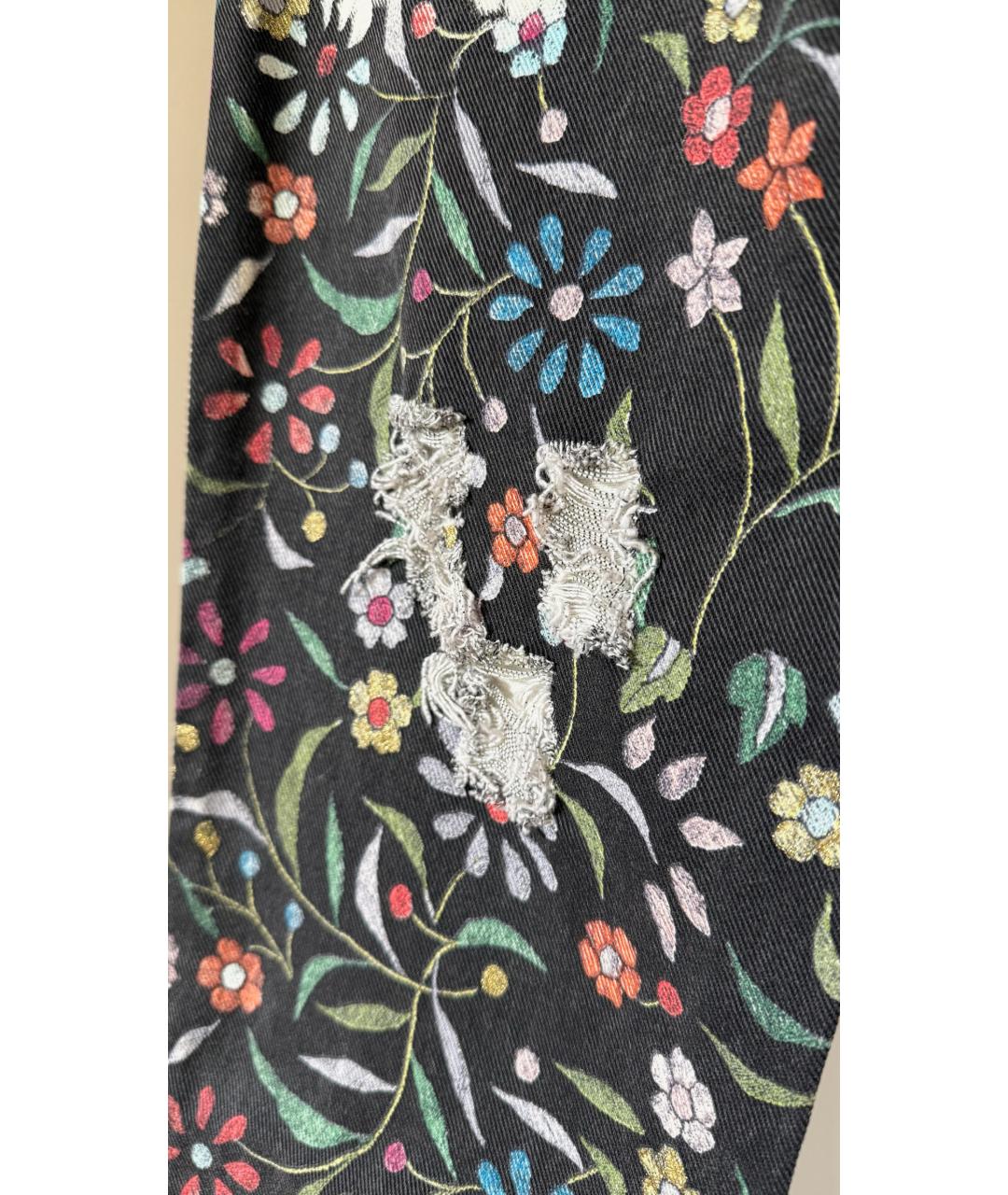 ROBERTO CAVALLI Мульти прямые брюки, фото 5