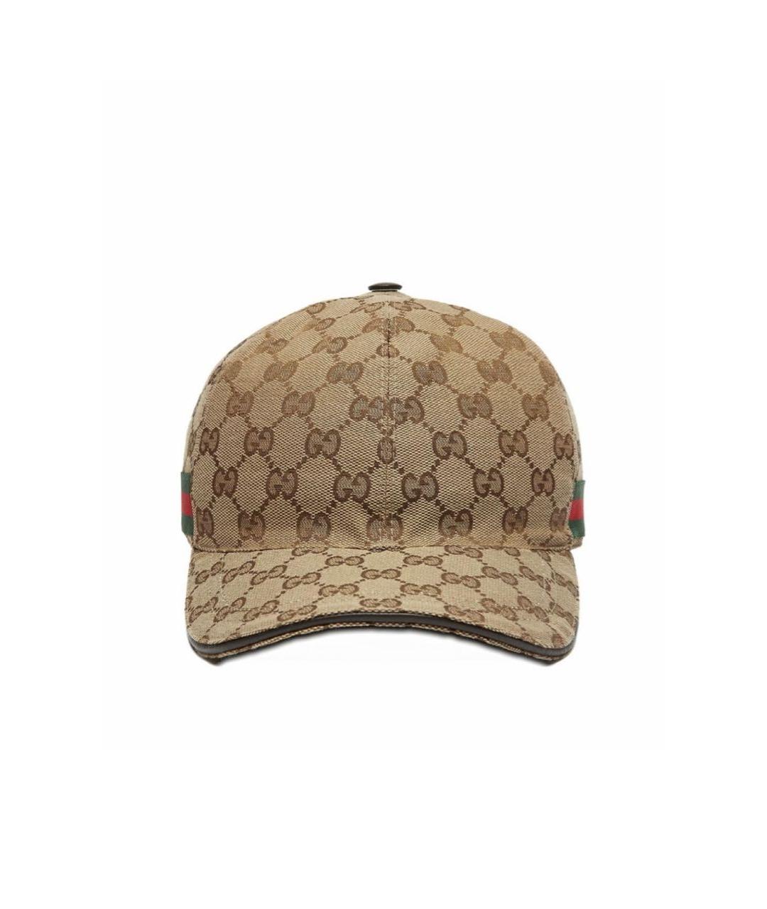 GUCCI Бежевая кепка, фото 6