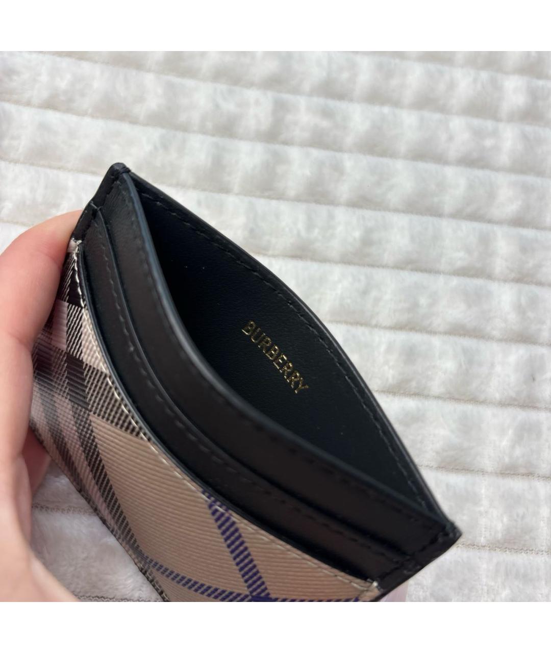 BURBERRY Бежевый кардхолдер, фото 3