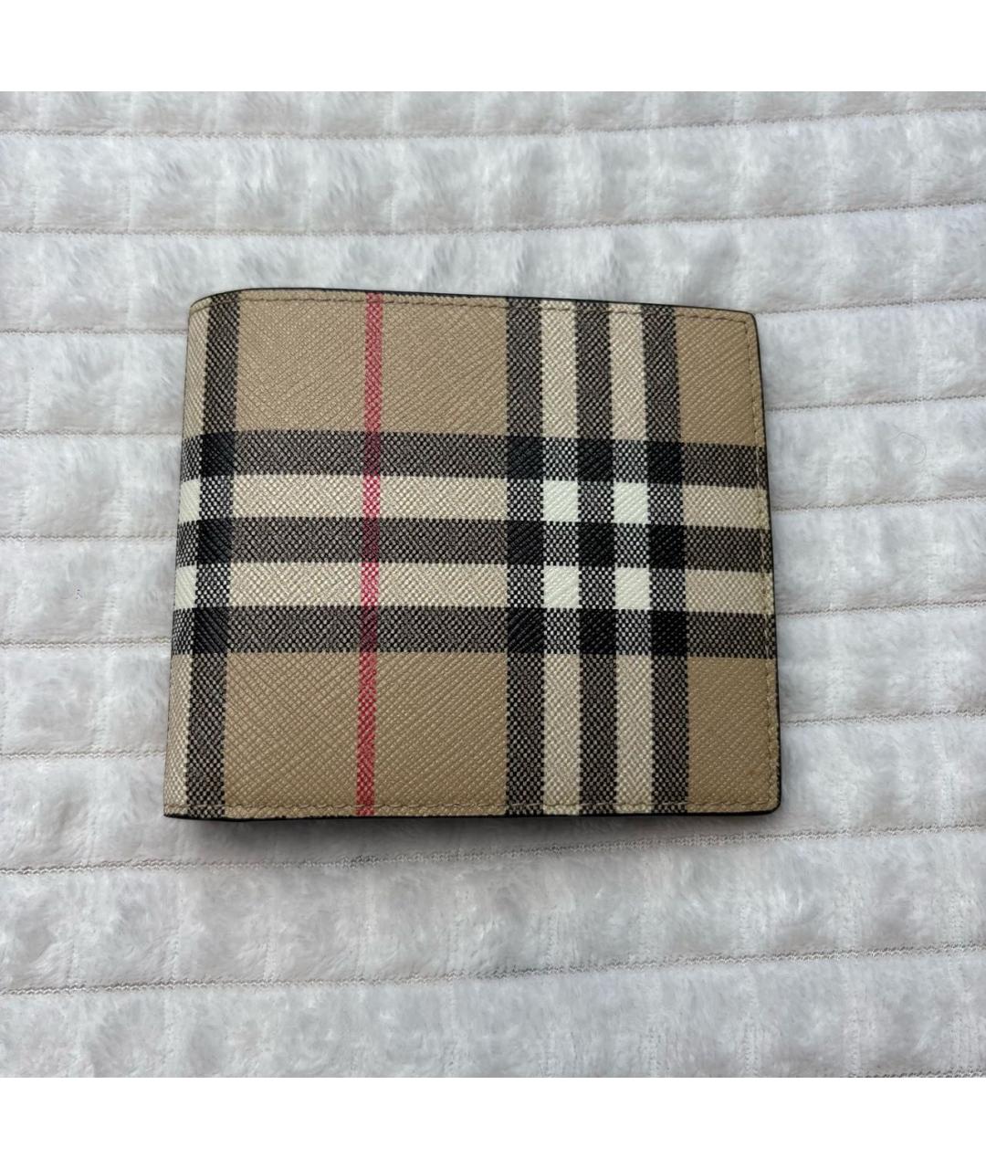 BURBERRY Бежевый кошелек, фото 7
