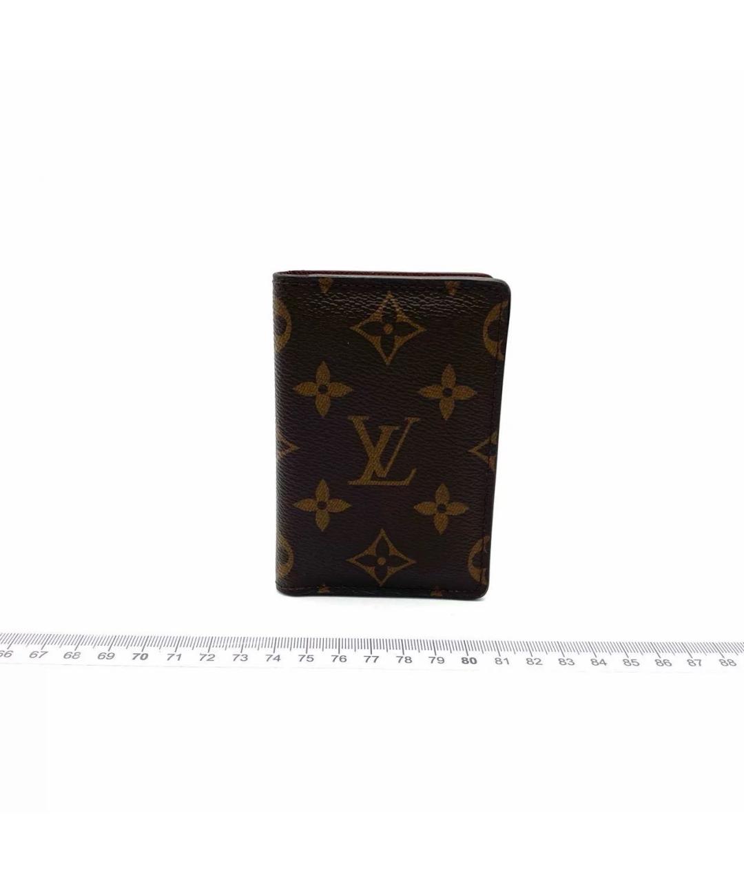 LOUIS VUITTON Коричневый кошелек, фото 2