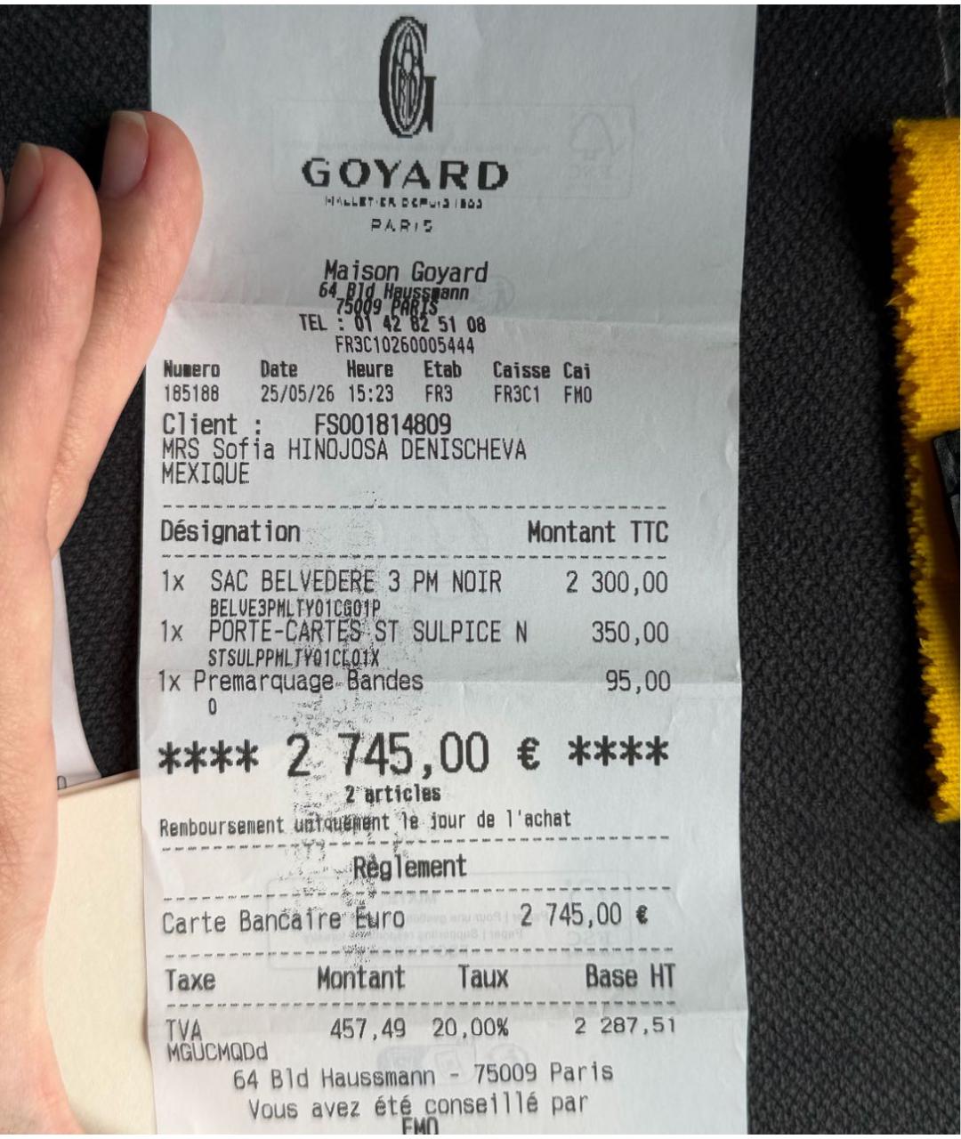 GOYARD Черный кардхолдер, фото 5