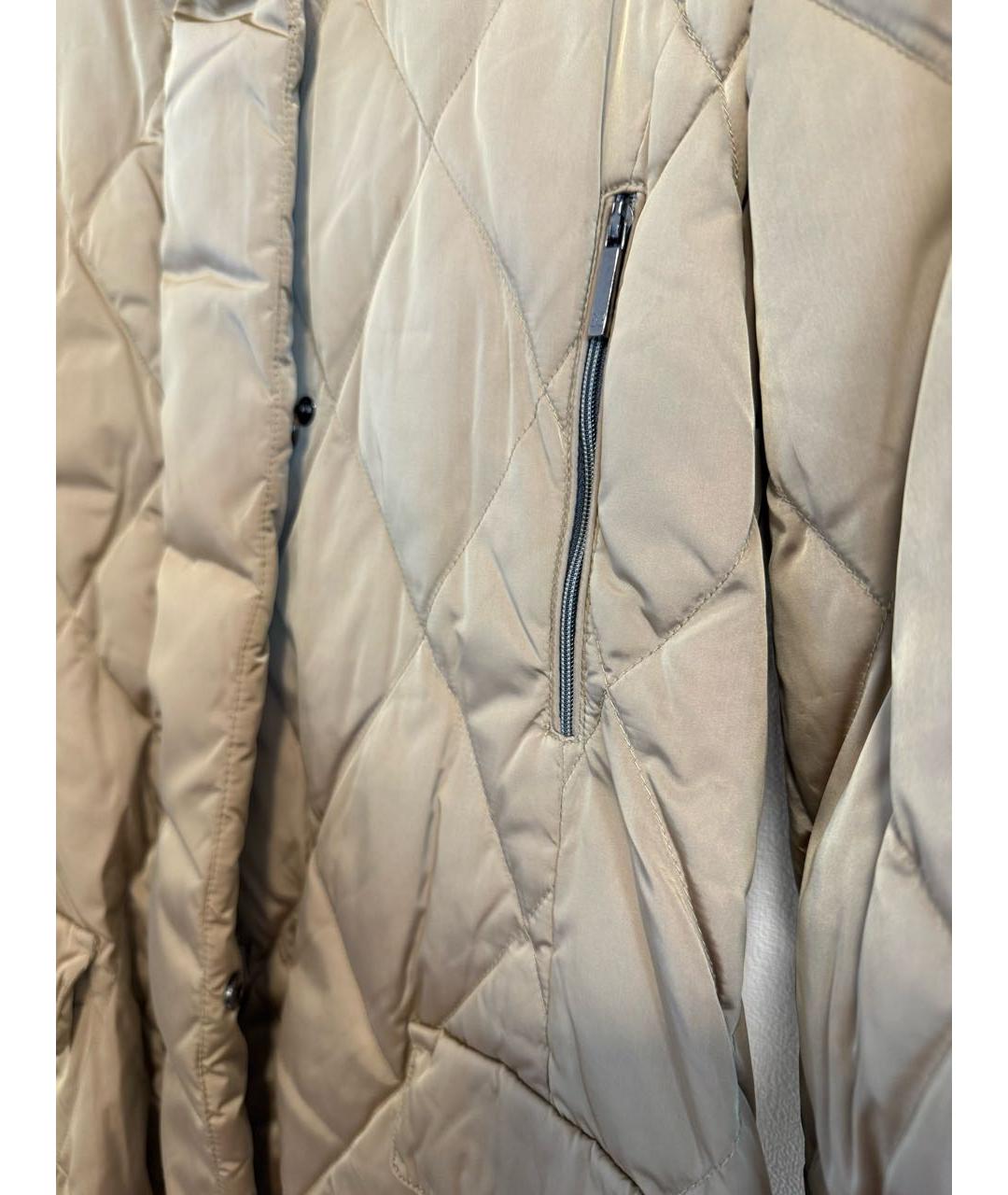 WEEKEND MAX MARA Бежевый пуховик, фото 7
