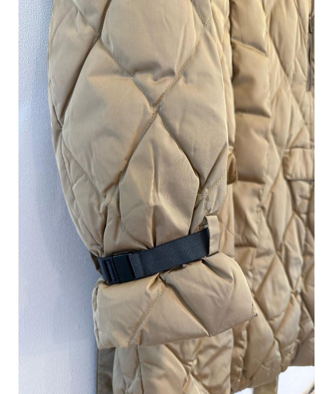 WEEKEND MAX MARA Бежевый пуховик, фото 4