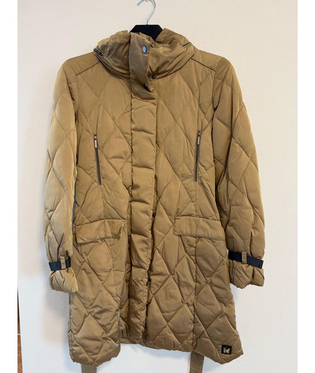 WEEKEND MAX MARA Бежевый пуховик, фото 8