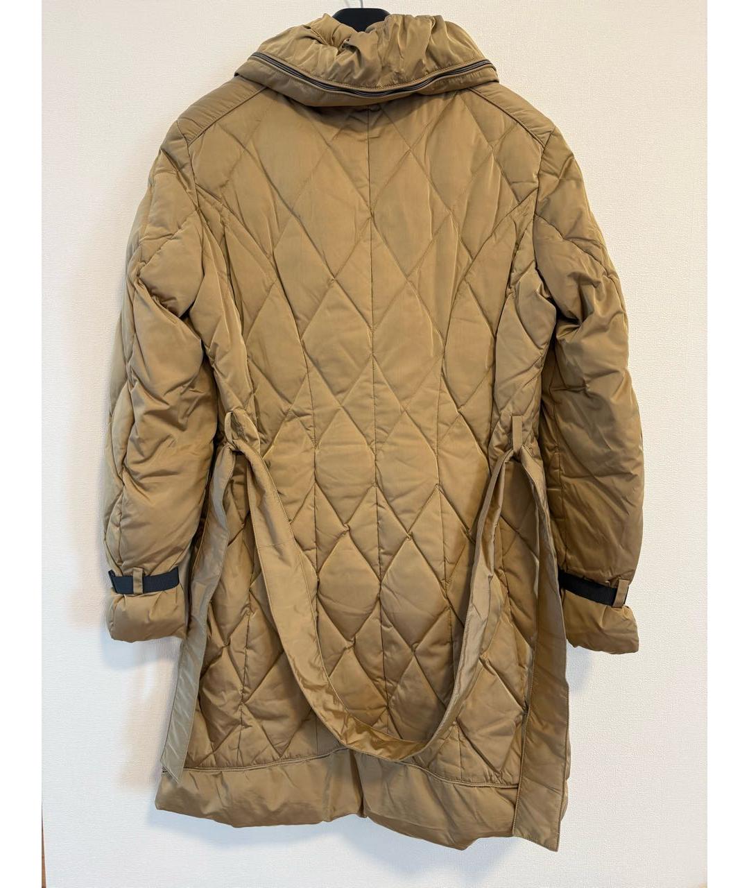 WEEKEND MAX MARA Бежевый пуховик, фото 2