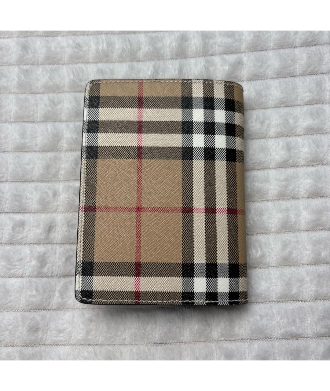 BURBERRY Бежевый кошелек, фото 4