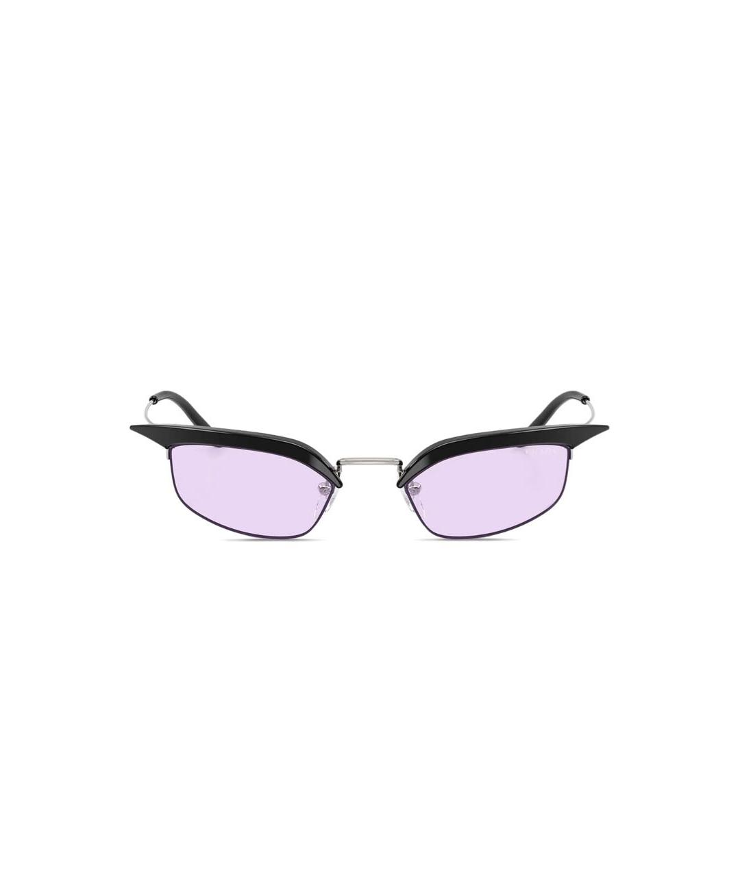 PRADA Фиолетовые пластиковые солнцезащитные очки, фото 1