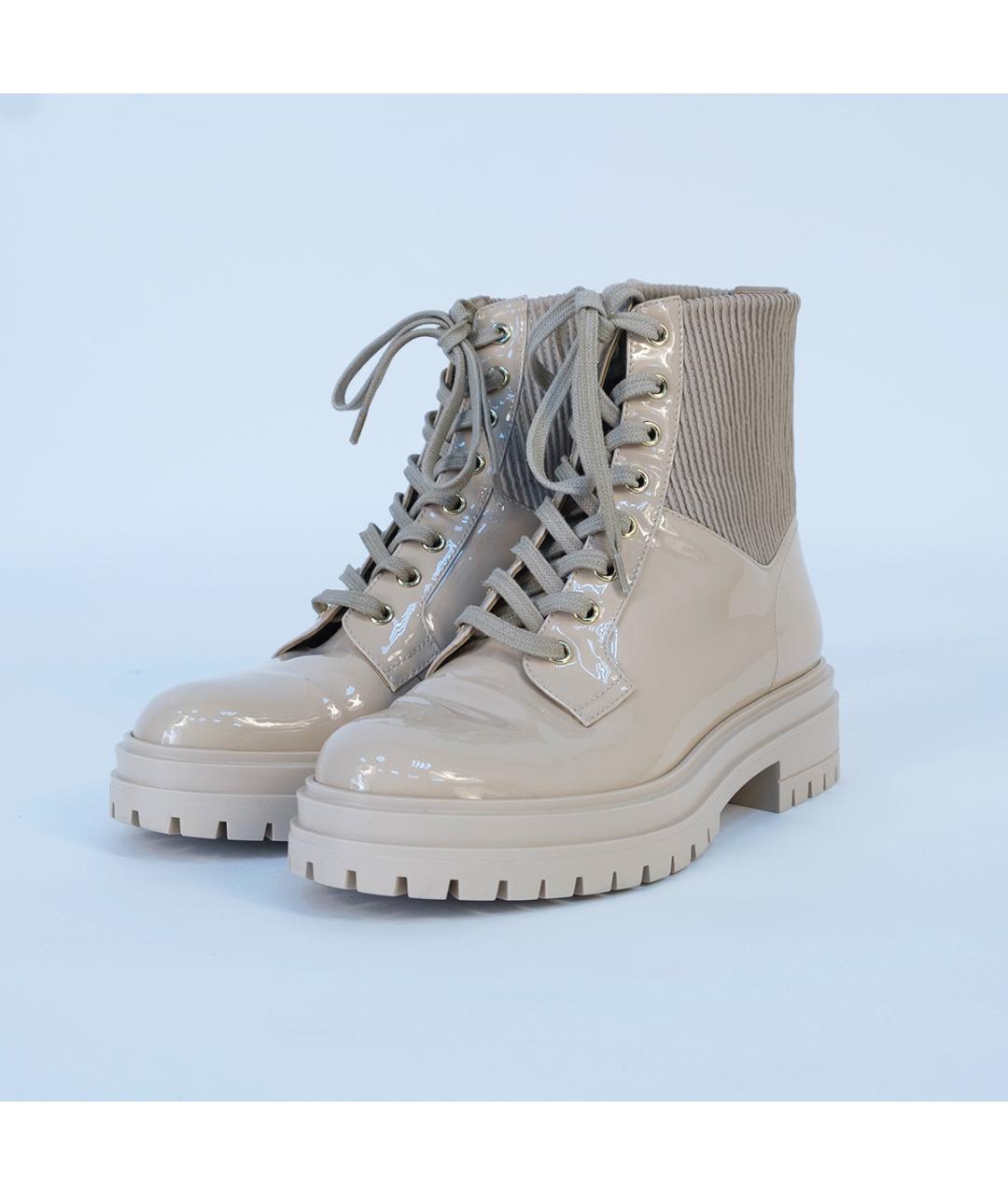 GIANVITO ROSSI Розовые кожаные ботинки, фото 3