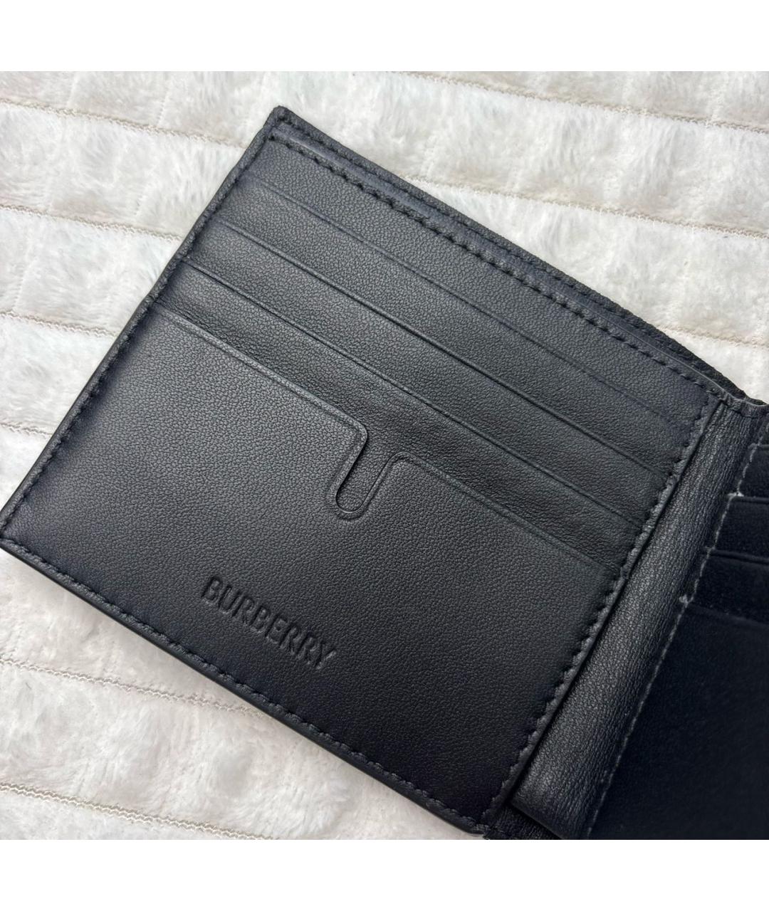 BURBERRY Черный кошелек, фото 3
