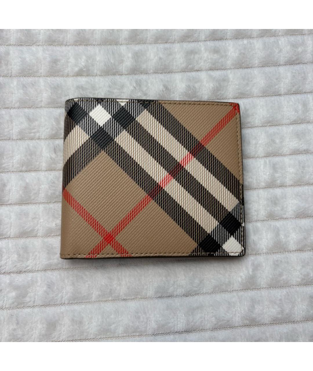 BURBERRY Бежевый кошелек, фото 7