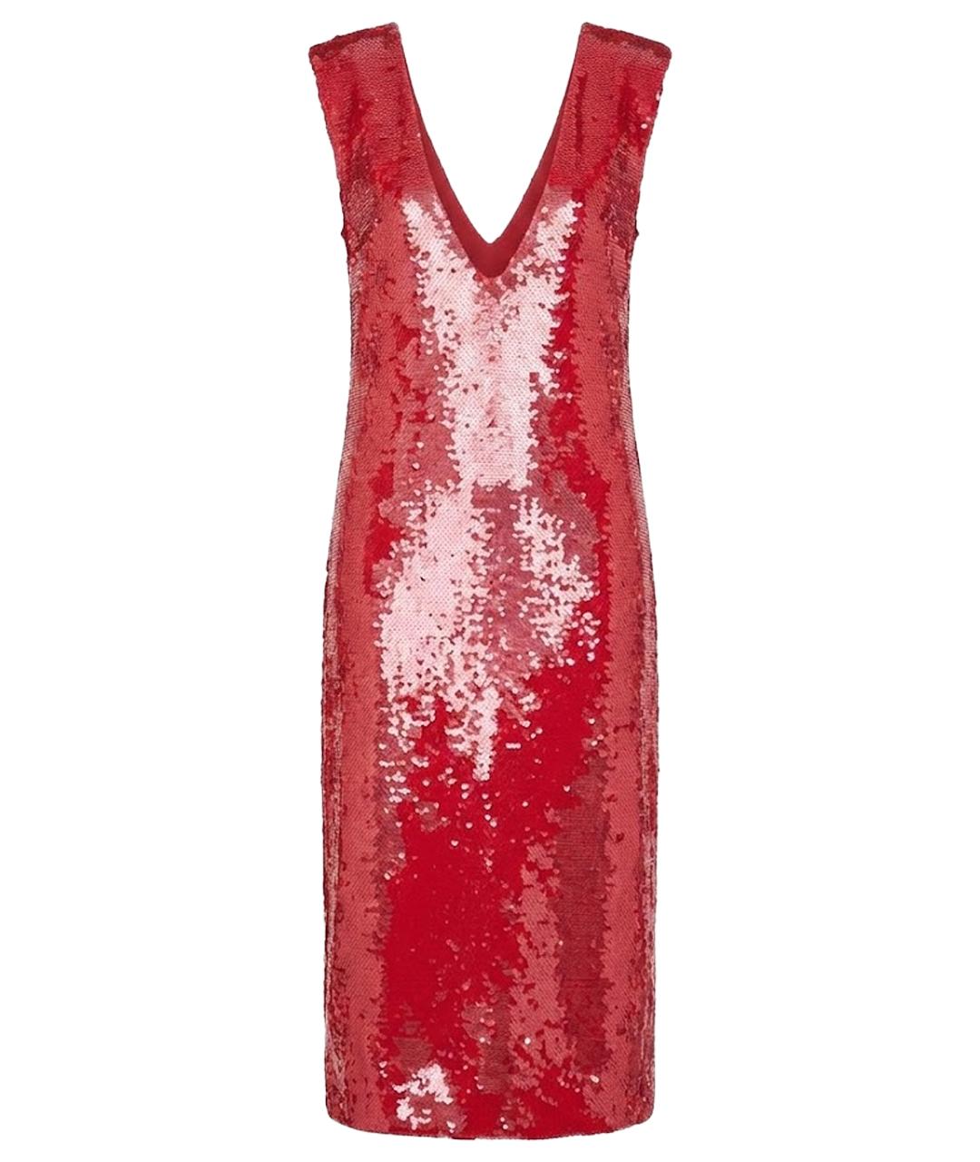 CHANEL Красное вечернее платье, фото 1