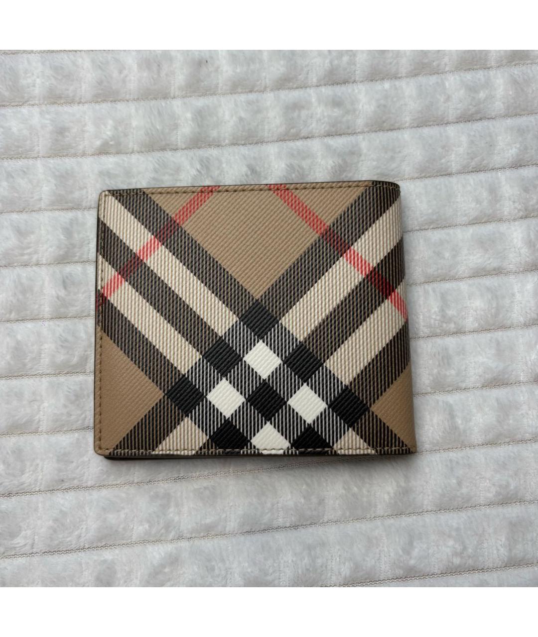 BURBERRY Бежевый кошелек, фото 5