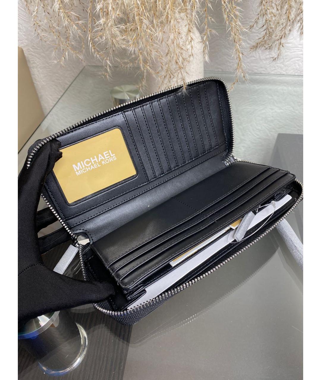 MICHAEL KORS Черный кошелек, фото 4