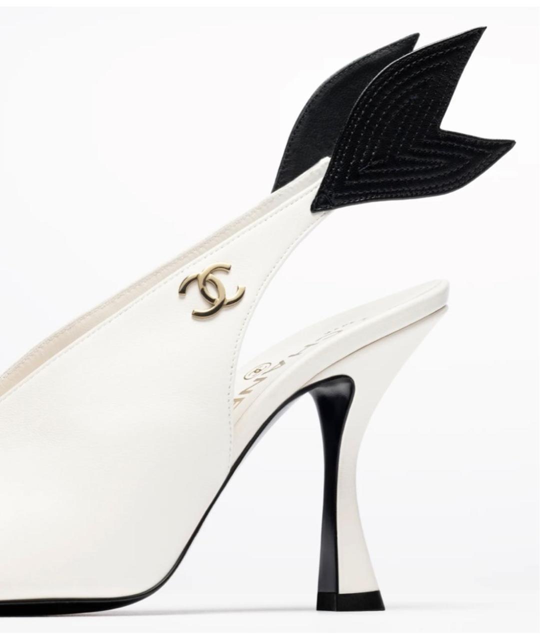 CHANEL Мульти кожаные туфли, фото 6