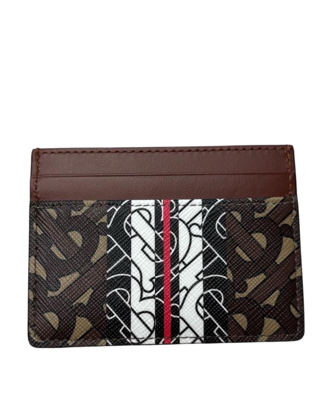 BURBERRY Коричневый кардхолдер, фото 1