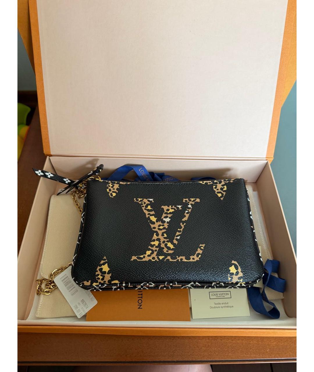 LOUIS VUITTON Черная сумка через плечо, фото 2