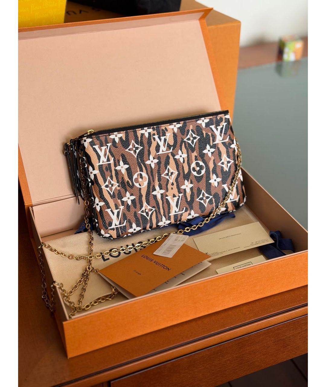 LOUIS VUITTON Черная сумка через плечо, фото 3