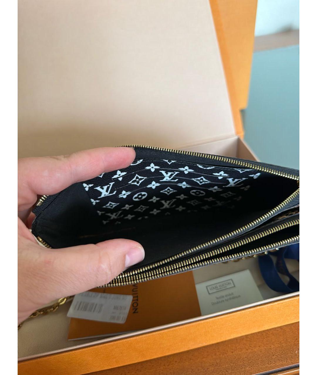 LOUIS VUITTON Черная сумка через плечо, фото 7