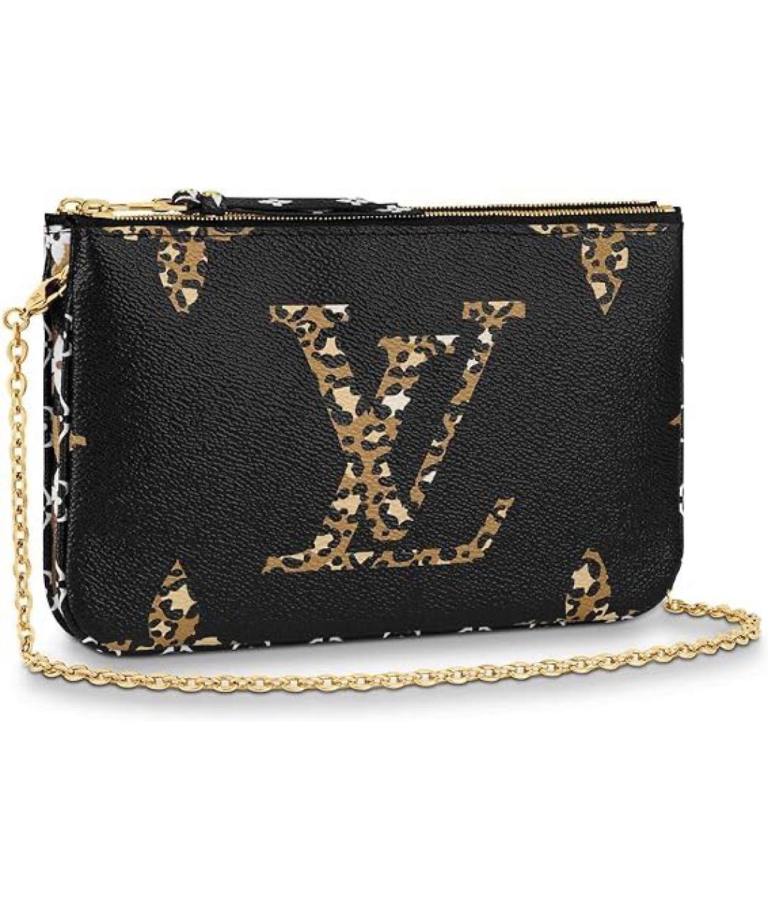 LOUIS VUITTON Черная сумка через плечо, фото 9