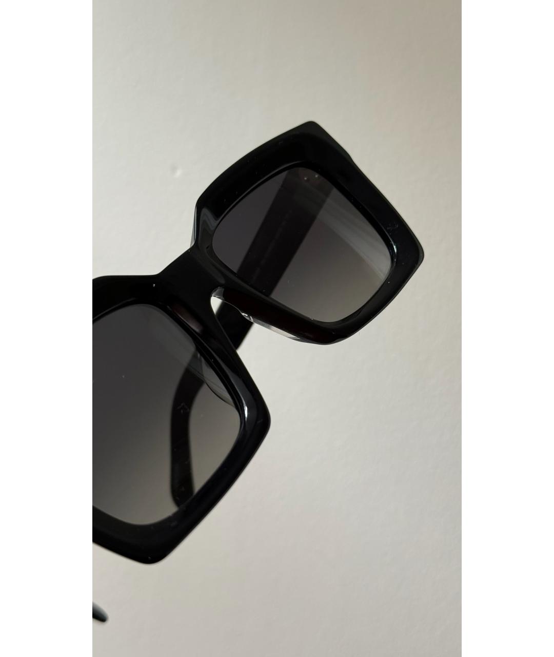 CELINE Черные пластиковые солнцезащитные очки, фото 3