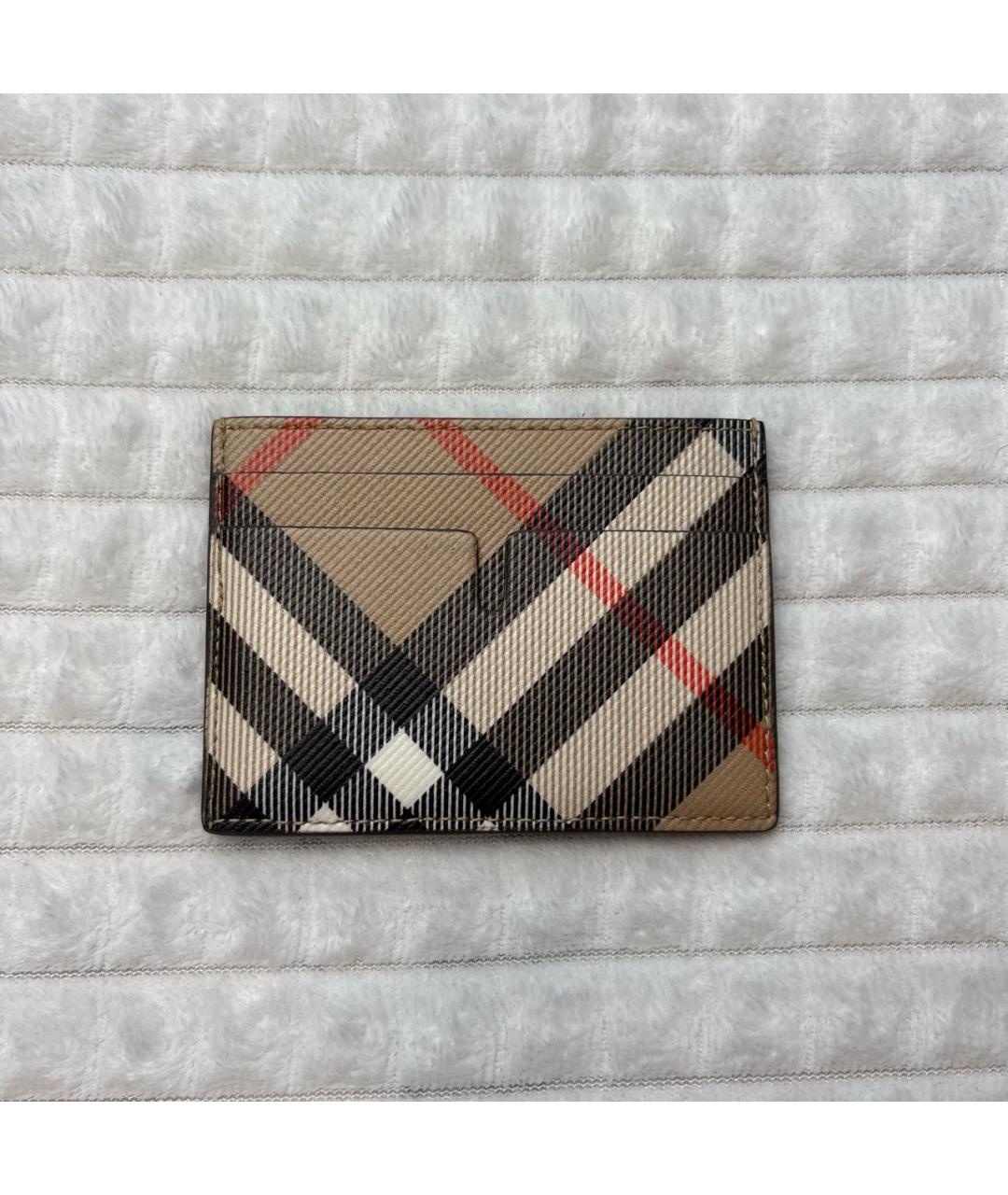 BURBERRY Бежевый кардхолдер, фото 2